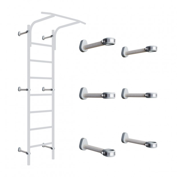 Кронштейны настенные комплект из 6 штук