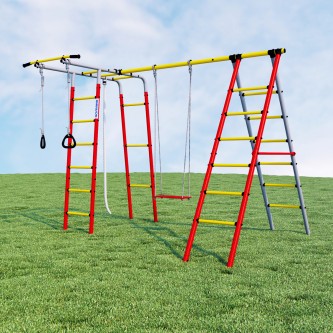 Детский спортивный комплекс для дачи Букварь-2 Детский спортивный комплекс для дачи Букварь-2