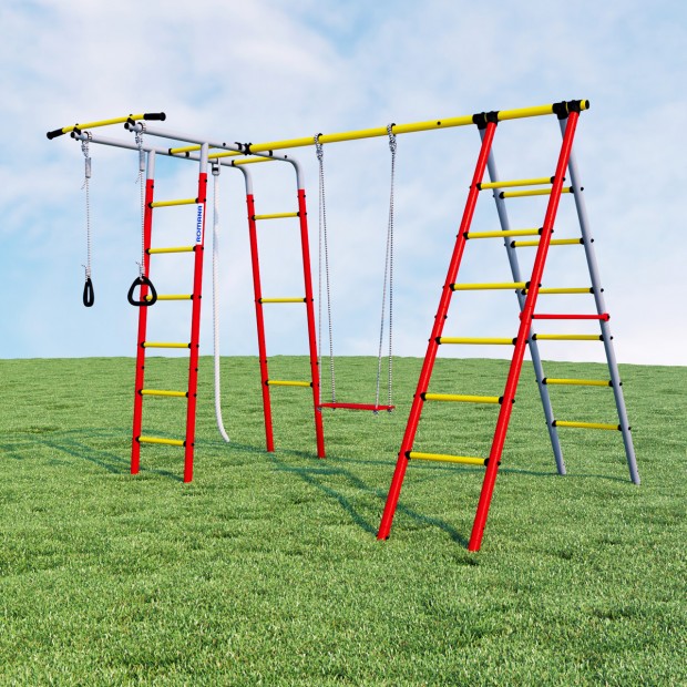 Детский спортивный комплекс для дачи Букварь-2