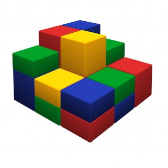 Мягкий спортивный модуль «Пирамида» Мягкий спортивный модуль «Пирамида»