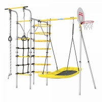Детский спортивный комплекс для дачи Космос PRO (Комплект №8) Детский спортивный комплекс для дачи Космос PRO (Комплект №8)