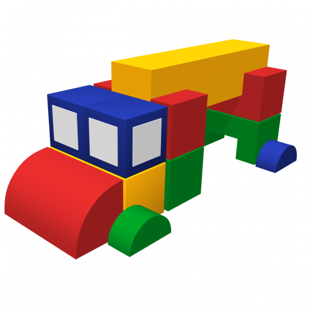 Мягкий игровой комплекс «Лесовоз» Мягкий игровой комплекс «Лесовоз»