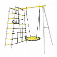 Комплект: лестница, набор для взбирания, кольца, качели Комплект: лестница, набор для взбирания, кольца, качели