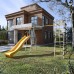 Детский спортивный комплекс для дачи Богатырь MAX Плюс-2 (без качелей)
