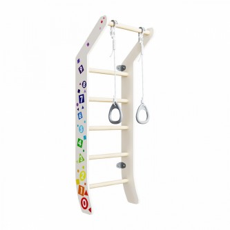 Комплекс «Шведская стенка деревянная Eco 3 Luna» для малышей Комплекс «Шведская стенка деревянная Eco 3 Luna» для малышей