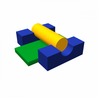 Мягкий спортивный модуль «Барьер» Мягкий спортивный модуль «Барьер»