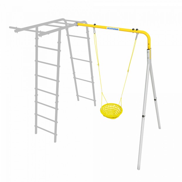 Дополнительный комплект к дачному комплексу *только для высоты балки качелей 2050 мм. (серый/желтый)