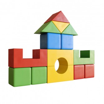 Мягкий конструктор Строительный набор Мягкий конструктор Строительный набор