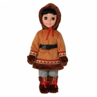 Мальчик в костюме народов Севера. Весна. 30см