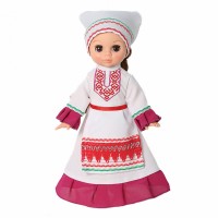 Кукла Эля в марийском костюме. Весна. 30,5 см.
