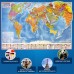Карта мира политическая 117х80 см, 1:28М, с ламинацией, интерактивная, европодвес, BRAUBERG, 112384 Карта мира политическая 117х80 см, 1:28М, с ламинацией, интерактивная, европодвес, BRAUBERG, 112384