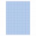 Бумага масштабно-координатная (миллиметровая), планшет, БОЛЬШОЙ ФОРМАТ А3, голубая, 20 листов, ПЛОТНАЯ 80 г/м2, STAFF, 113491