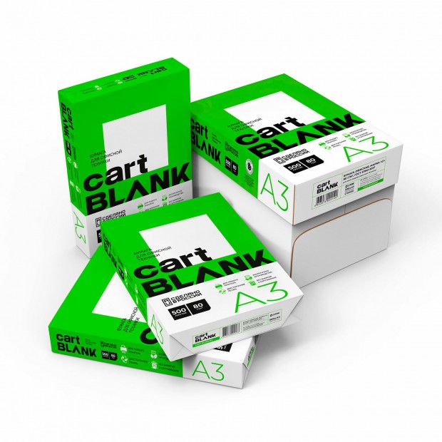 Бумага офисная БОЛЬШОГО ФОРМАТА (297х420), А3, 80 г/м2, 500 л., марка С, CARTBLANK, Россия, 146% (CIE) Бумага офисная БОЛЬШОГО ФОРМАТА (297х420), А3, 80 г/м2, 500 л., марка С, CARTBLANK, Россия, 146% (CIE)