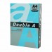 Бумага цветная DOUBLE A, А4, 80 г/м2, 500 л., интенсив, синяя