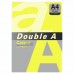Бумага цветная DOUBLE A, А4, 75 г/м2, 100 л., неон, желтая Бумага цветная DOUBLE A, А4, 75 г/м2, 100 л., неон, желтая