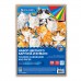 Набор цветного картона и бумаги А4 50+50 л., 10 цветов (картон мелованный + бумага офсетная) в коробке, BRAUBERG, 116421