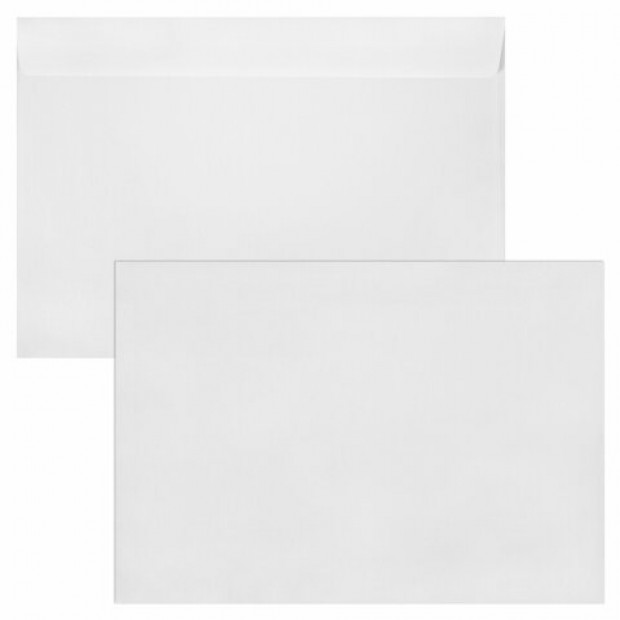 Конверты С4 (229х324 мм), отрывная лента, 90 г/м2, КОМПЛЕКТ 50 шт., внутренняя запечатка, STAFF, 116569 Конверты С4 (229х324 мм), отрывная лента, 90 г/м2, КОМПЛЕКТ 50 шт., внутренняя запечатка, STAFF, 116569