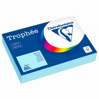 Бумага цветная CLAIREFONTAINE, А4, 80 г/м2, 500 л., пастель, небесно-голубой, Франция, 1798PC Бумага цветная CLAIREFONTAINE, А4, 80 г/м2, 500 л., пастель, небесно-голубой, Франция, 1798PC