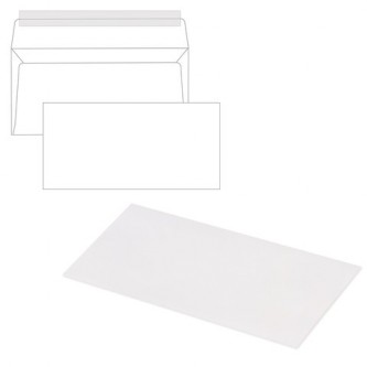 Конверты Е65 (110х220 мм), отрывная лента, 80 г/м2, КОМПЛЕКТ 1000 шт. Конверты Е65 (110х220 мм), отрывная лента, 80 г/м2, КОМПЛЕКТ 1000 шт.