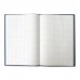 Книга учета 96 л., клетка, твердая, бумвинил, блок офсет, А4 (200х290 мм), BRAUBERG, светло-синяя, 130069