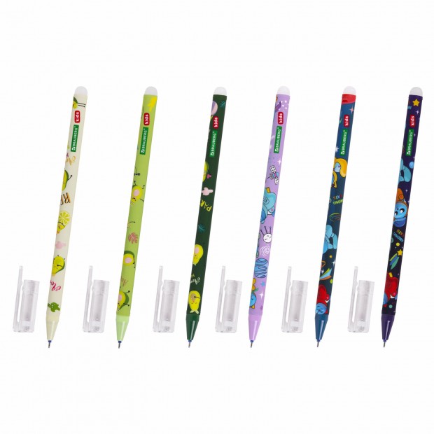 Ручка стираемая гелевая BRAUBERG KIDS 