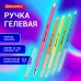 Ручка гелевая BRAUBERG DIAMOND NEON, ЧЕРНАЯ, корпус ассорти, игольчатый узел 0,5 мм, линия письма 0,25 мм, 144132 Ручка гелевая BRAUBERG DIAMOND NEON, ЧЕРНАЯ, корпус ассорти, игольчатый узел 0,5 мм, линия письма 0,25 мм, 144132