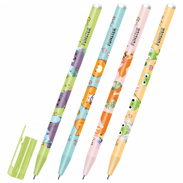Ручка стираемая гелевая с принтом FUNSTER 