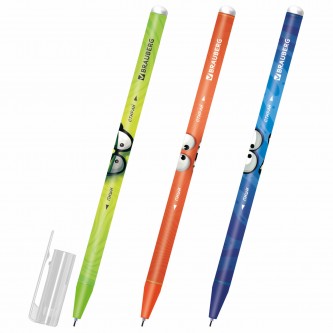 РЕЗЕРВ Ручка стираемая гелевая BRAUBERG CUTE MONSTERS, СИНЯЯ, корпус ассорти, линия 0, 144484 РЕЗЕРВ Ручка стираемая гелевая BRAUBERG CUTE MONSTERS, СИНЯЯ, корпус ассорти, линия 0, 144484