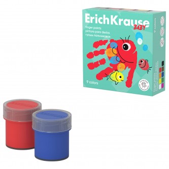 Гуашь пальчиковая ERICH KRAUSE Гуашь пальчиковая ERICH KRAUSE