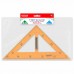 Треугольник прямоугольный для классной доски, пластиковый 30х30х50см, с держателем, ПИФАГОР, 210875 Треугольник прямоугольный для классной доски, пластиковый 30х30х50см, с держателем, ПИФАГОР, 210875
