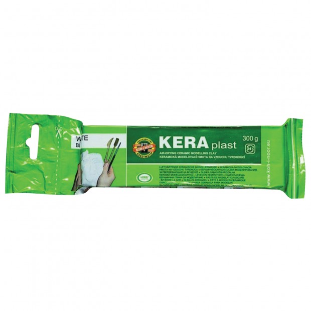 Паста (масса) для моделирования и лепки керамическая KOH-I-NOOR, отвердевающая, 300 г, белая, 013170800000RU Паста (масса) для моделирования и лепки керамическая KOH-I-NOOR, отвердевающая, 300 г, белая, 013170800000RU