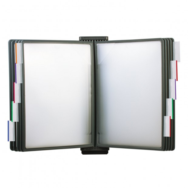 Демосистема настенная, с 10 серыми панелями А4, BRAUBERG, 231235 Демосистема настенная, с 10 серыми панелями А4, BRAUBERG, 231235