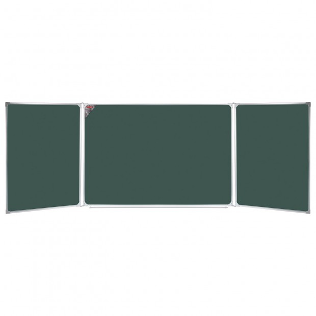 Доска для мела/магнитно-маркерная 3-х элементная 100х150/300 см, 3 поверхности/мел + 2 поверхности/маркер, BS, ТЭ-300К Доска для мела/магнитно-маркерная 3-х элементная 100х150/300 см, 3 поверхности/мел + 2 поверхности/маркер, BS, ТЭ-300К