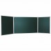 Доска для мела магнитная 3-х элементная, 100х170/340 см, 5 рабочих поверхностей, зеленая, BS, ТЭ-340М Доска для мела магнитная 3-х элементная, 100х170/340 см, 5 рабочих поверхностей, зеленая, BS, ТЭ-340М