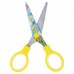 Ножницы 130 мм с цветной печатью 