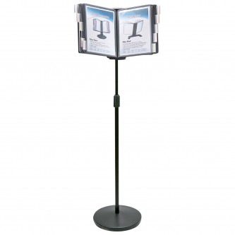 Демосистема напольная на 10 панелей, с 10 серыми панелями А4, BRAUBERG, 235339 Демосистема напольная на 10 панелей, с 10 серыми панелями А4, BRAUBERG, 235339