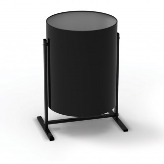 Урна металлическая уличная, 485х300х350 мм, 25 л, цвет черный, УРТ-25 Урна металлическая уличная, 485х300х350 мм, 25 л, цвет черный, УРТ-25