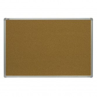 Доска пробковая для объявлений 90x120 см, алюминиевая рамка, 2х3 OFFICE, (Польша), TCA129