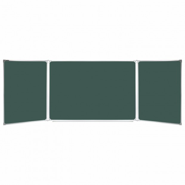 Доска для мела магнитная 3-х элементная 100х150/300 см, ДОПОЛНИТЕЛЬНАЯ ЛИНИЯ/КЛЕТКА, зеленая, BRAUBERG, 236972 Доска для мела магнитная 3-х элементная 100х150/300 см, ДОПОЛНИТЕЛЬНАЯ ЛИНИЯ/КЛЕТКА, зеленая, BRAUBERG, 236972