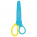 Ножницы ЮНЛАНДИЯ, 135 мм, с футляром для лезвий, желто-голубые, блистер, 237110 Ножницы ЮНЛАНДИЯ, 135 мм, с футляром для лезвий, желто-голубые, блистер, 237110