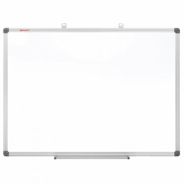 Доска магнитно-маркерная 60х90 см, алюминиевая рамка, BRAUBERG 