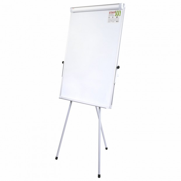 Доска-флипчарт магнитно-маркерная 70х100 см, тренога, регулируемая высота, STAFF, 238002 Доска-флипчарт магнитно-маркерная 70х100 см, тренога, регулируемая высота, STAFF, 238002