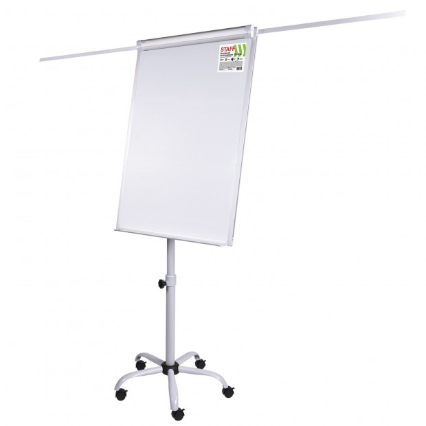 Доска-флипчарт с дополнительными держателями для бумаги, магнитно-маркерная, 70х100 см, пятилучие, STAFF, 238005 Доска-флипчарт с дополнительными держателями для бумаги, магнитно-маркерная, 70х100 см, пятилучие, STAFF, 238005