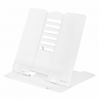 Подставка для книг и учебников BRAUBERG, White, регулируемый угол наклона, металл, 238056 Подставка для книг и учебников BRAUBERG, White, регулируемый угол наклона, металл, 238056