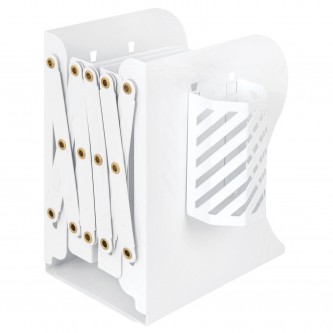 Подставка-держатель для книг и учебников BRAUBERG, с органайзером, раздвижная, металлическая, 238066 Подставка-держатель для книг и учебников BRAUBERG, с органайзером, раздвижная, металлическая, 238066