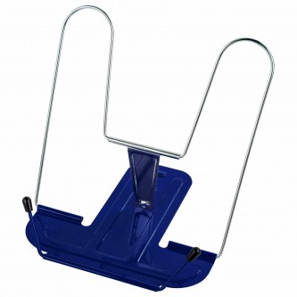 Подставка для книг и учебников BRAUBERG LINE+, металлическая, синяя, европодвес, 238071 Подставка для книг и учебников BRAUBERG LINE+, металлическая, синяя, европодвес, 238071