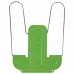 Подставка для книг и учебников BRAUBERG LINE+, металлическая, зеленая, европодвес, 238072