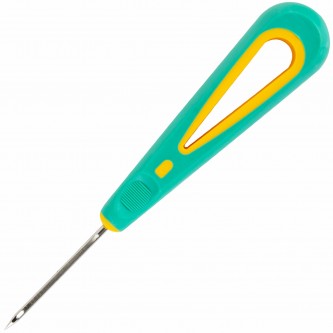 Шило с ушком, общая длина 145 мм, d=3 мм, прорезиненная ручка, STAFF, 238114 Шило с ушком, общая длина 145 мм, d=3 мм, прорезиненная ручка, STAFF, 238114