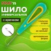 Шило с крючком, общая длина 140 мм, d=2 мм, прорезиненная ручка, STAFF, 238115 Шило с крючком, общая длина 140 мм, d=2 мм, прорезиненная ручка, STAFF, 238115