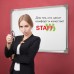 Доска магнитно-маркерная 60х90 см, металлическая рамка, STAFF ECO, 238137 Доска магнитно-маркерная 60х90 см, металлическая рамка, STAFF ECO, 238137